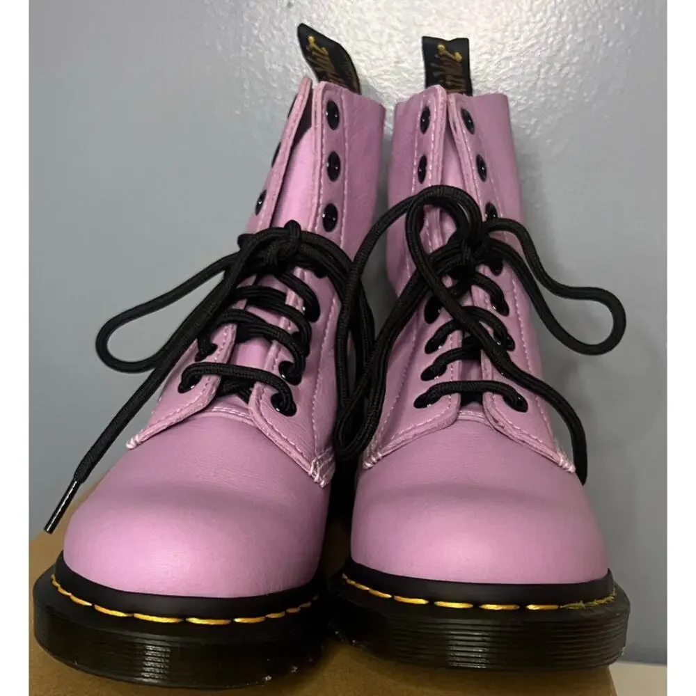 NIB Dr. Martens 1460 Pascal Boots in Lilac - Women's Size 6